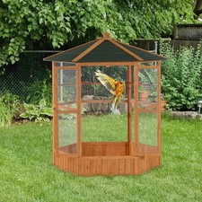 69 Large Wooden Bird Aviary