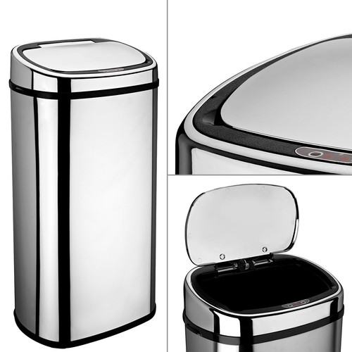 Rectangle kitchen sensor - kitchen, bin