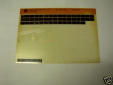  YAMAHA DT100 DT 100 GEN PART CATALOGUE MICROFICHE 1978