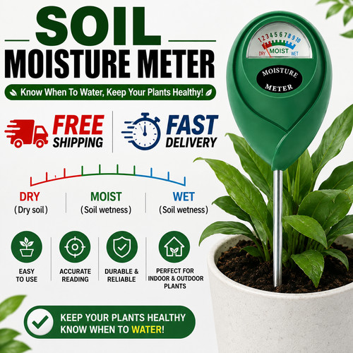 Soil moisture meter watering - meter,