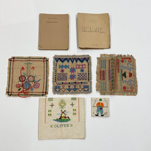 1946 1948 needlework diaries - 1946-1948,