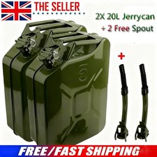 2X20L Jerry Can with Metal UK