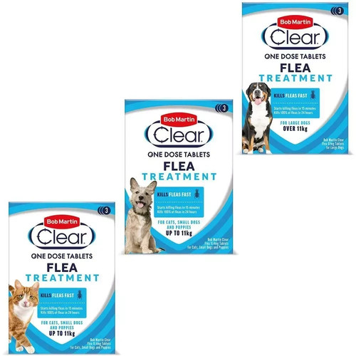 Bob martin clear flea tablets - martin,