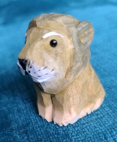 Wooden hand carved painted - wooden,