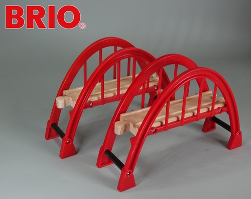 Brio arched bridge pieces - 2,