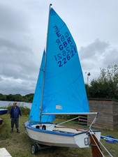 Enterprise sailing dinghy boat  and nearly new sails (worth £1400 new)