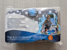 Konfidence Life Jacket Buoyancy Aid Blue Polka Age 2-3 Years / 24 36 Months New 