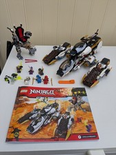 Lego NINJAGO Masters of Spinjitzu set 70595 Ultra Stealth Raider 100% Complete