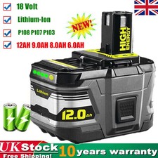For RYOBI 18V Battery P108