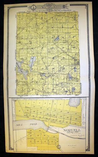 Waterloo township 1911 plat - waterloo,