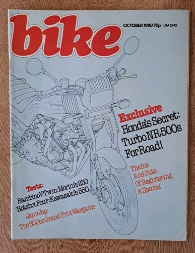 Bike oct 1980 moto - 1980,, morini