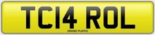 Carol number plate T CAROL