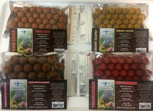 Wild strawberry 20mm boilies - wild, +