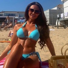 Rhinestone Bikini Like Beach