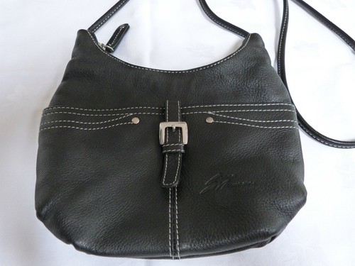 Stone mountain leather handbag - leather,