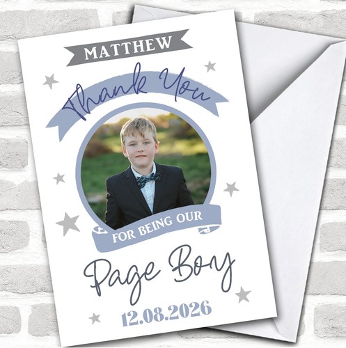 Thank you page boy - thank, day