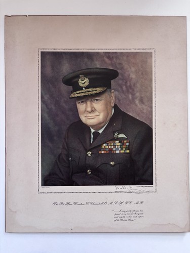 Vintage wwii winston churchill - vintage,