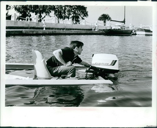 1972 outboard speedboat with - 1972,