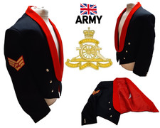 Royal Artillery Jacket British Army Mess Dress Sergeant Rank Uniform Unissued