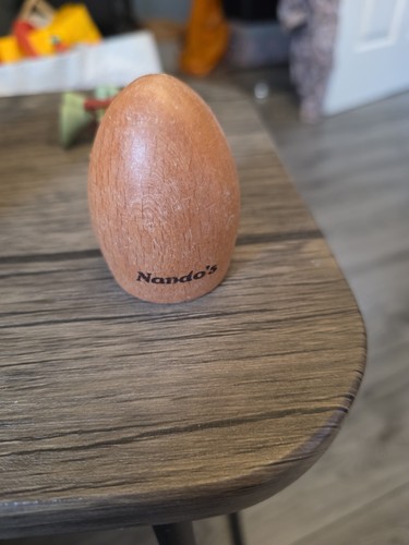 Nandos salt shaker egg shape - salt,