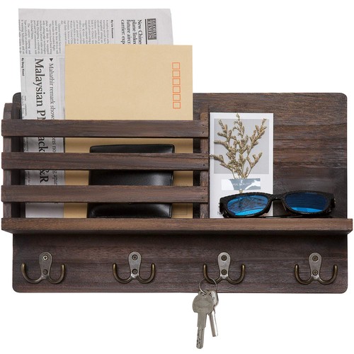 Dahey wall mounted mail holder - wall,