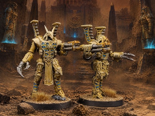 Pro painted sekhetar - 2x, robots