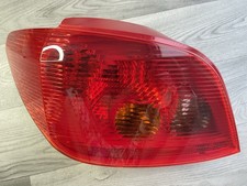 Peugeot 307 2003 Left 89022859504 Passenger Side Rear Tail Light VGC
