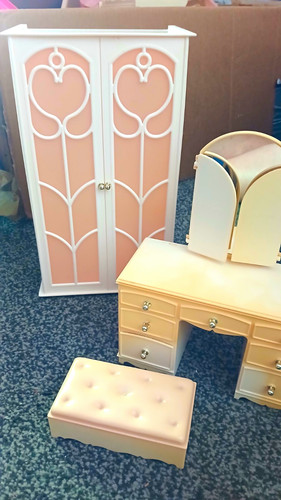 Sindy bedroom furniture set - sindy,