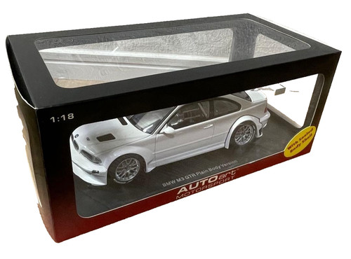 Autoart bmw gtr plain - m3,
