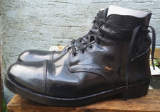 BRITISH ARMY Black AMMO BOOTS 11 L Hobnail Studded Parade Ceremonial Events 46