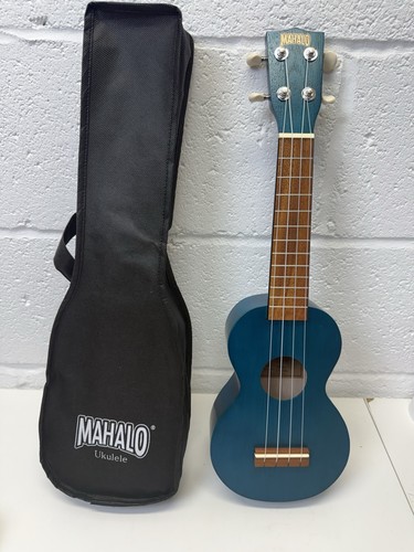 Mahalo ukulele blue - blue, with