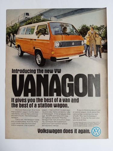 Vanagon magazine 1980 - magazine,