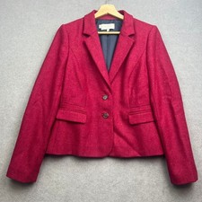 HOBBS MOON Tweed Jacket UK 12 Hackness Hacking Wool Smart Tailored Blake Country