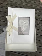 Paperchase traditional wedding photo album, Ivory pages - Brand new, unused