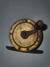 vintage  Fishing reel Brass reel good Condition 