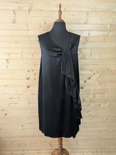 Ischiko Oska Black Satin Shirt