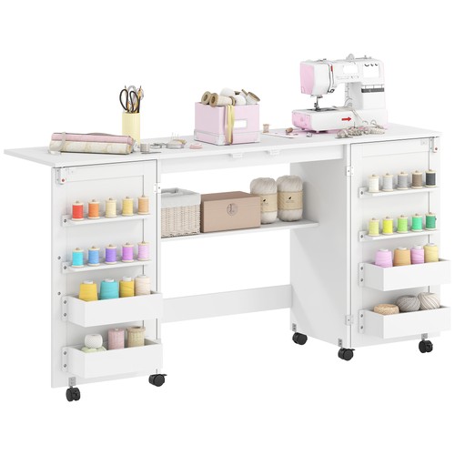 Folding sewing table with - sewing, 2