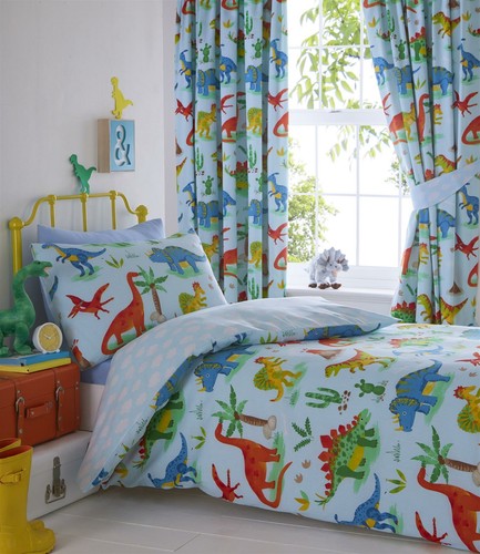 Dinosaur duvet cover bed set - dinosaur,