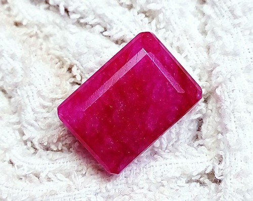 Loose gemstone natural - natural, red