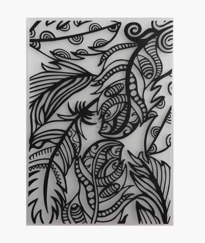 Embossing folder x 4 - folder,