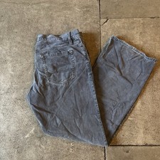 Nicole Farhri Low Rise Boot Cut Cotton Corduroys L34 W36