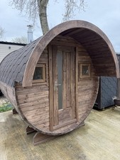 Barrel sauna canopy - 2.5m, canopy.