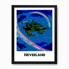 Neverland Peter Pan Art Wall