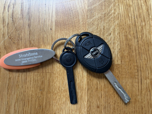 Genuine mini cooper key - genuine,
