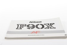 Nikon F90X manual 