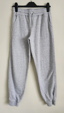 Primark Grey Cuffed Joggers Jogging Bottoms Trousers Size XS 28W x 28L