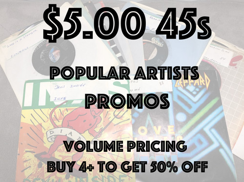 45s popular artists - $5,
