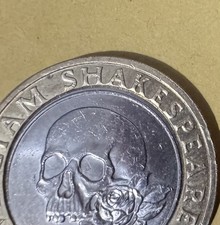 William Shakespeare £2 Coin