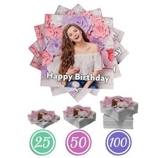 Personalised Photo Napkins