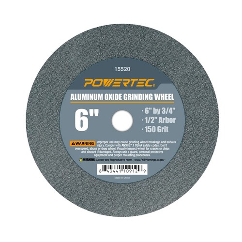 Powertec bench grinder - bench, wheel